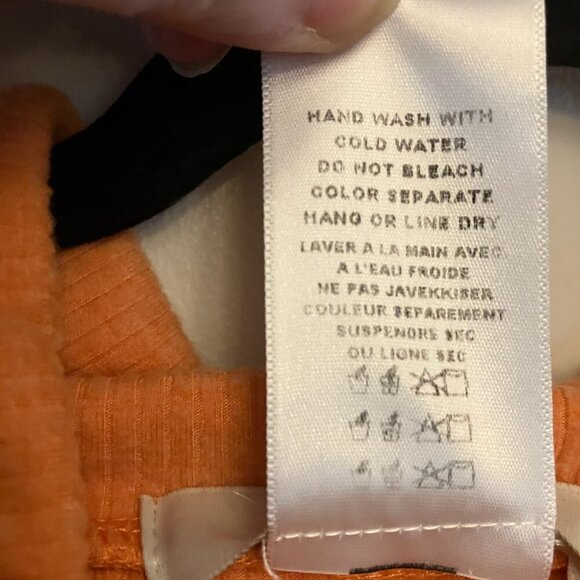 Peach Turtleneck with Back Detail - Picture 6 of 7